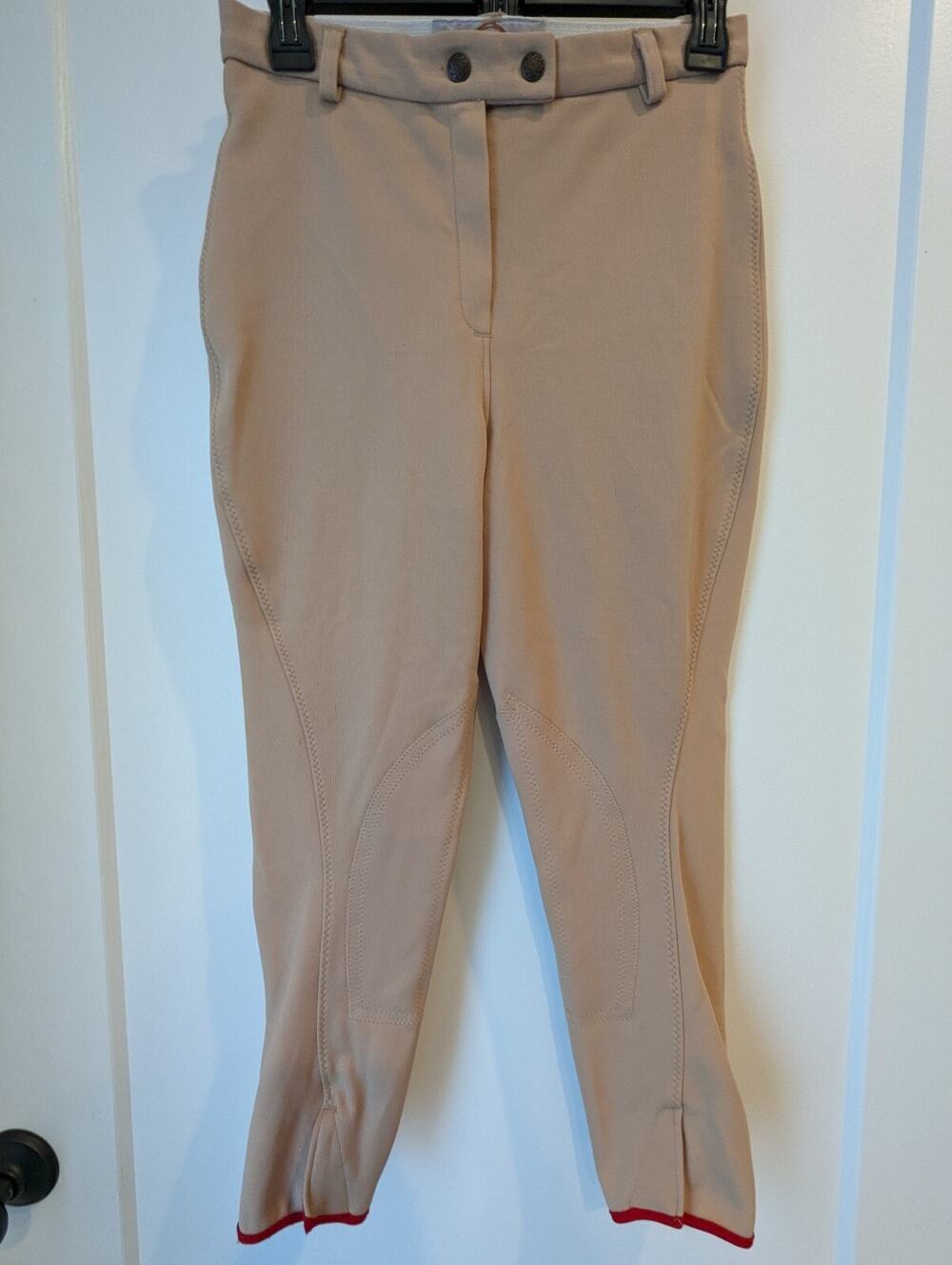 Equestrian Correct Riding Apparel Pants Women's Size 28 Millers Light Khaki